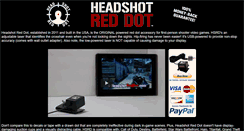Desktop Screenshot of headshotreddot.com